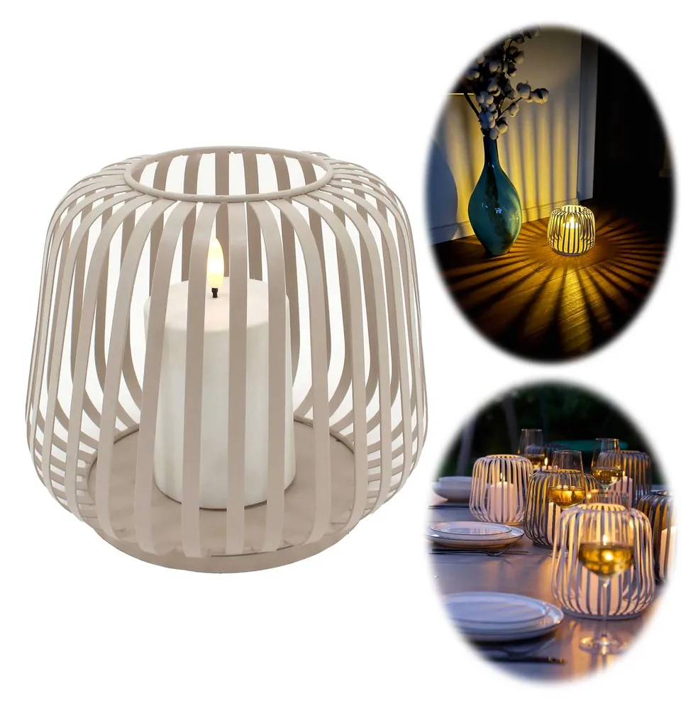 LS-LebenStil Möbel & Wohnen LED Windlicht 20cm Sand Timer