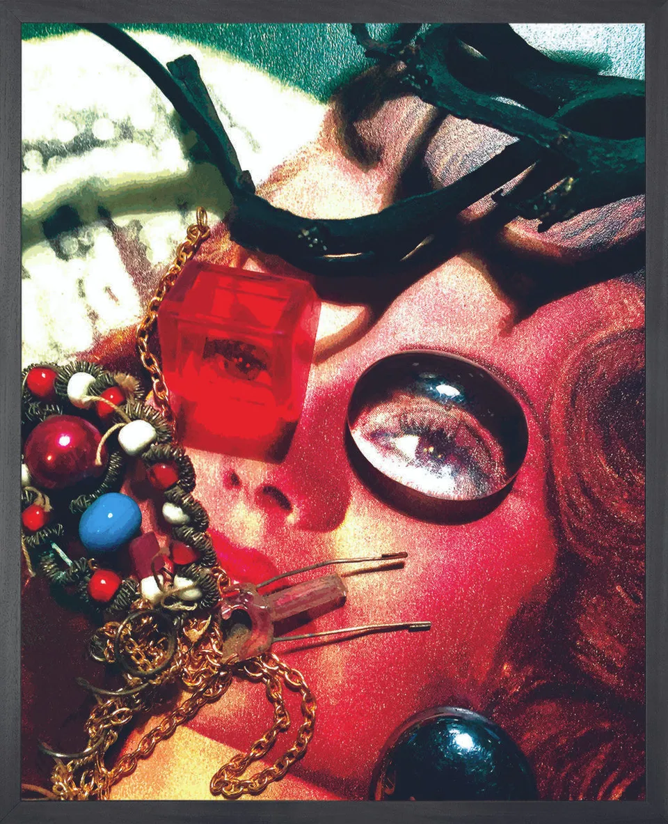 Mineheart Tear Extractor Leinwand Schwarz 40x50cm
