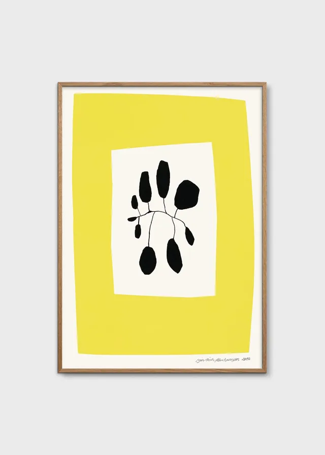 The Poster Club Yellow Area Poster 30x40 cm gelb