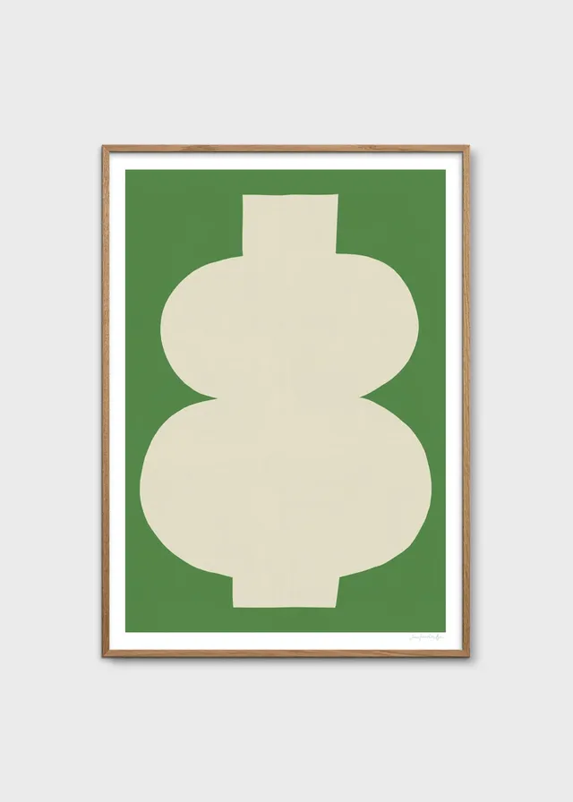 The Poster Club Art Prints Verde Poster 30x40 grün-beige