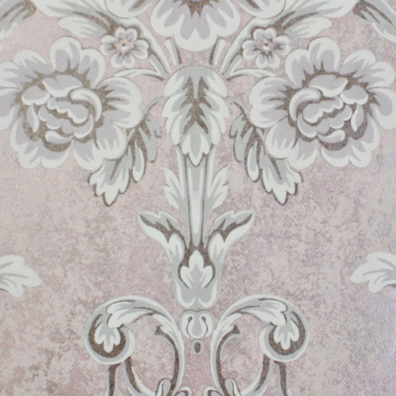 Mineheart Wimpole Floral Tapete Pink 53 cm x 10 m