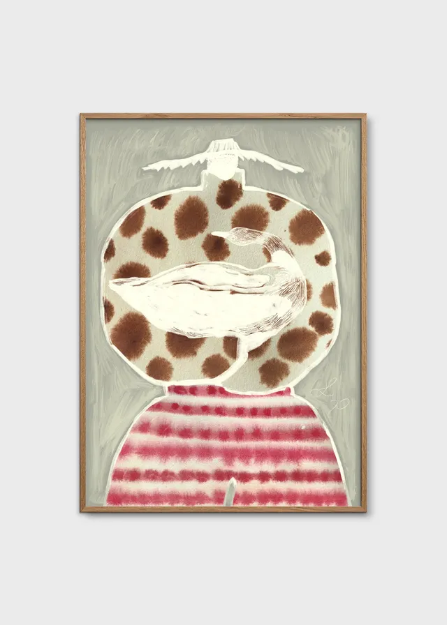 The Poster Club Art Prints Lovebird Poster 30x40 cm Tiermotiv