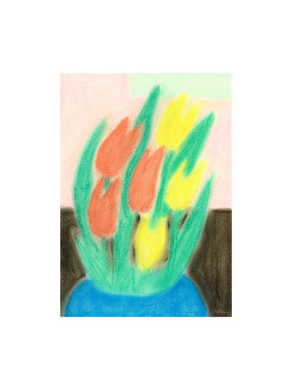 The Poster Club Tulips 09 Poster 30x40 cm floral