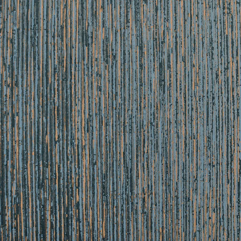 Mineheart Wallpaper Moderna Grain Stripe Tapete Blau