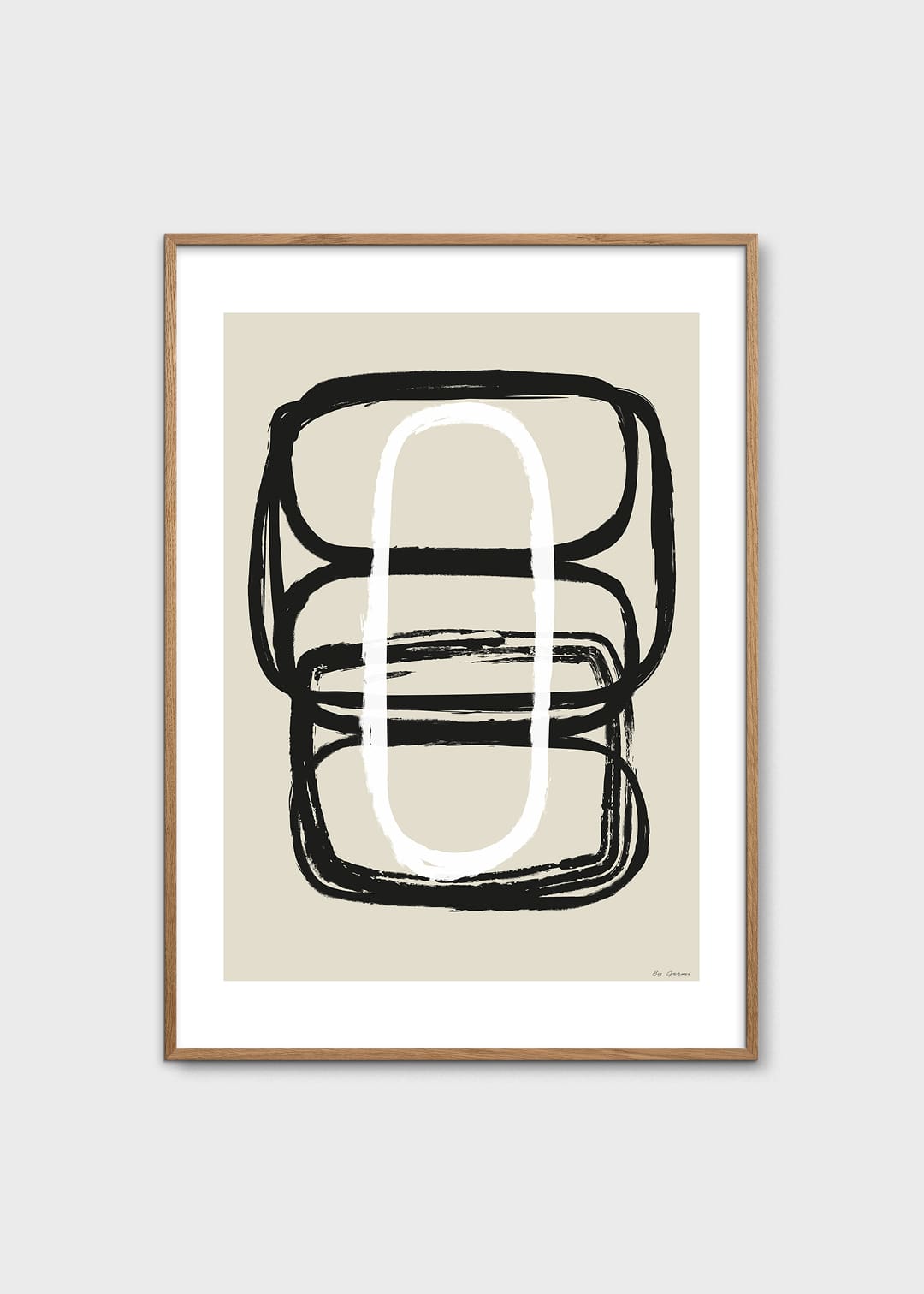 The Poster Club Art Prints Cimber Poster 30x40 cm beige