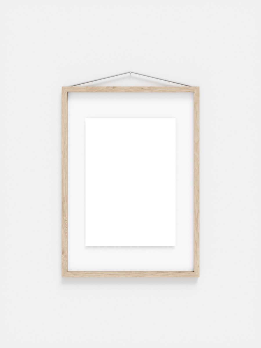The Poster Club Moebe Frame Ash Bilderrahmen A3 Esche