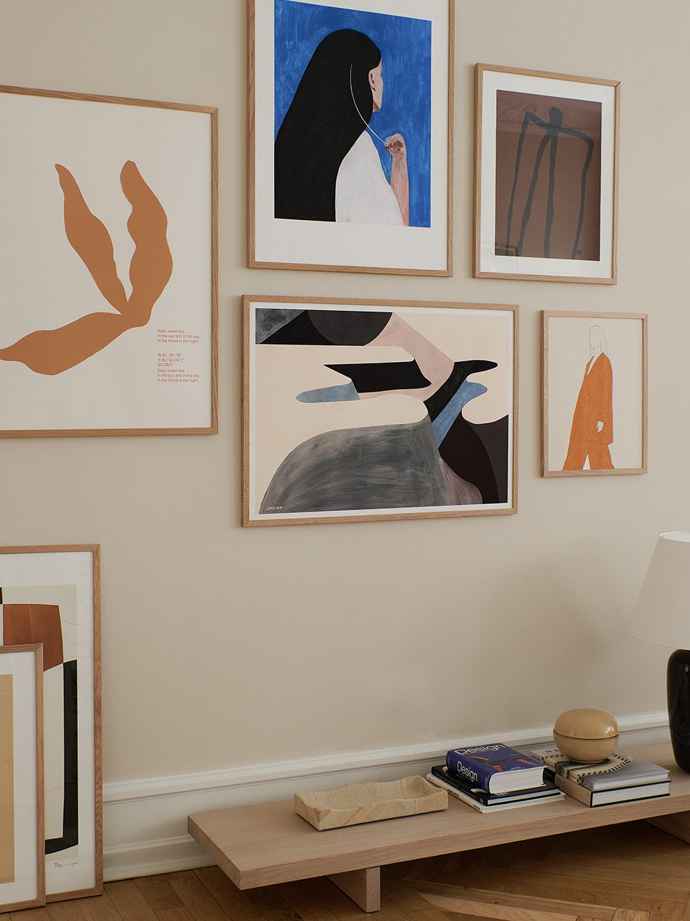 The Poster Club Curated Art Walls Edit No. 040 Bilderwand modern