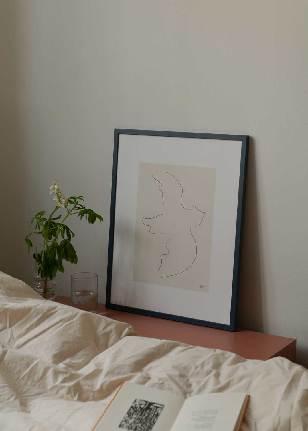 The Poster Club Art Prints Fly Away Poster 30x40 cm Beige