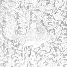 Mineheart Almost White Tapete Patchwork Weiß Panel-A