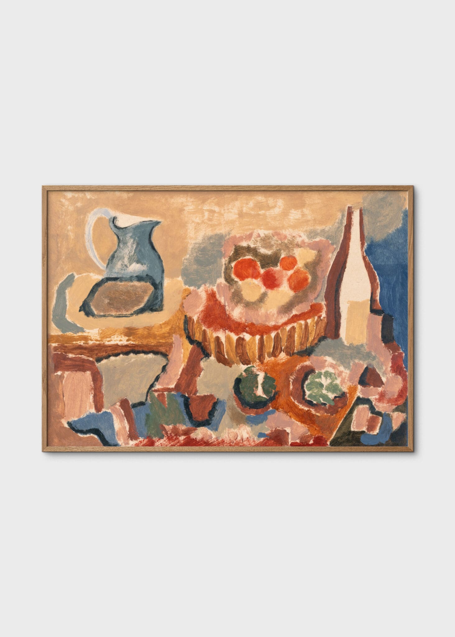 The Poster Club Art Prints La Table Auvergnate Poster 30x40 cm