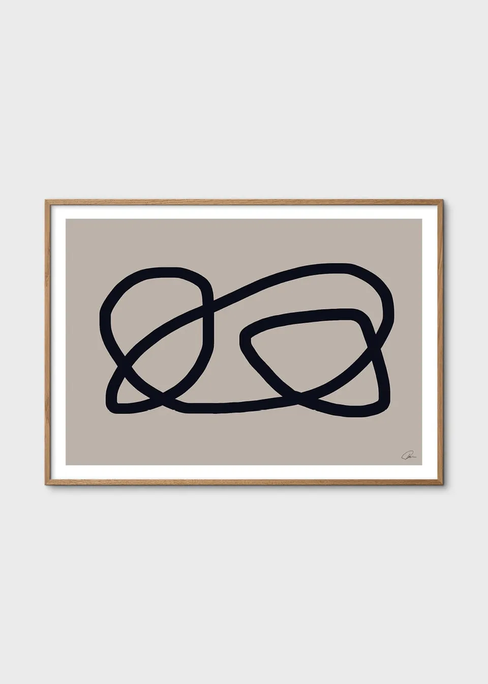 The Poster Club Art Prints Organic Lines 01 Poster 30x40