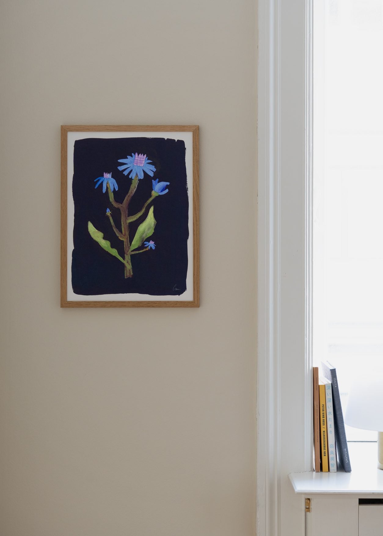 The Poster Club Art Prints Night Flower Kunstdruck A4