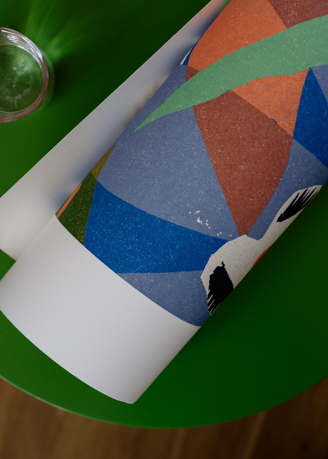 The Poster Club At One with Nature Poster 30x40 cm Blau