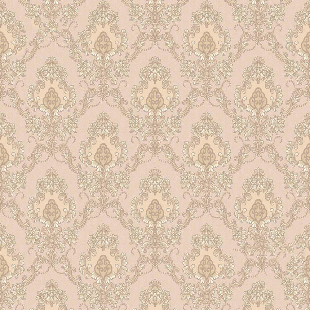 Mineheart Audley Damask Tapete Dusty Pink 53cmx10m