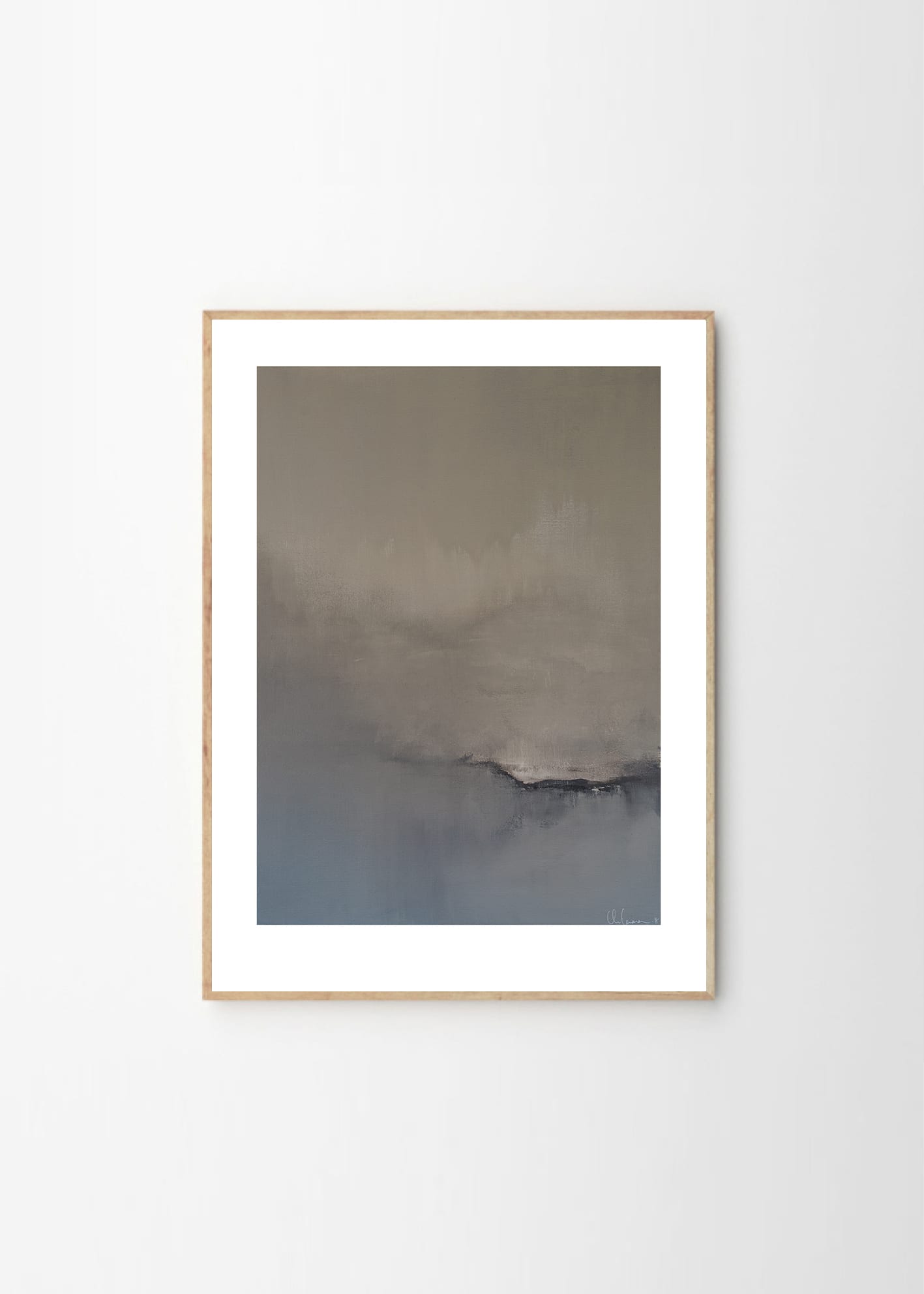 The Poster Club Color Kunstdruck 50x70 cm abstrakt beige