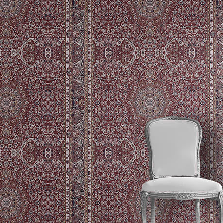 Mineheart Wallpaper Persian Red Tapete Rot A3 Muster Vlies