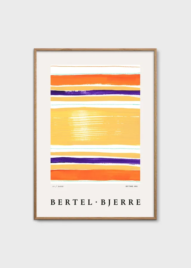 The Poster Club Rytme 01 Poster 50x70 cm bunt