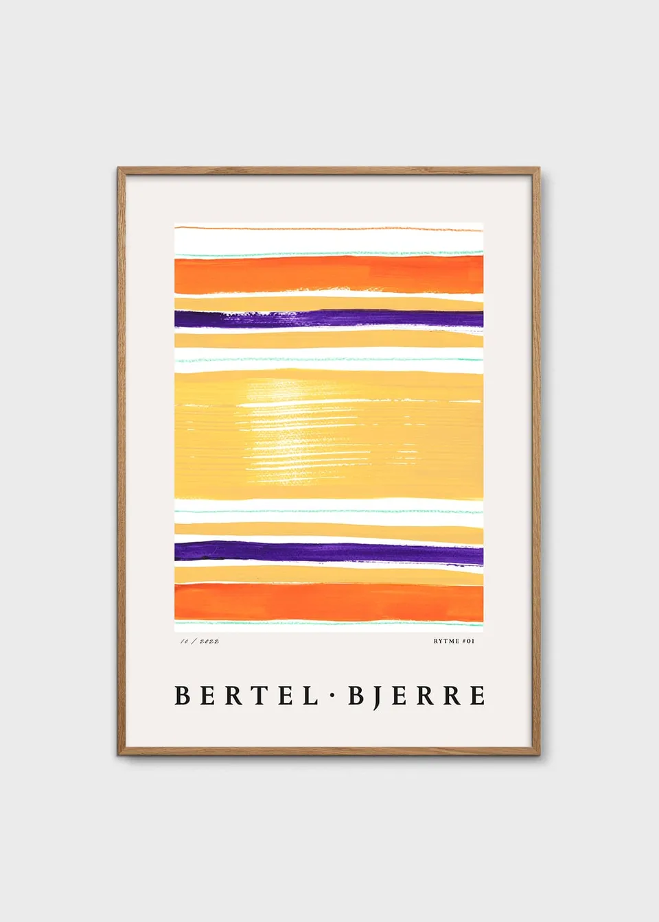 The Poster Club Rytme 01 Poster 50x70 cm bunt