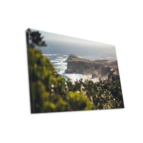 Hustling Sharks Wandbilder Klippen Meer Leinwandbild 30 x 40 cm