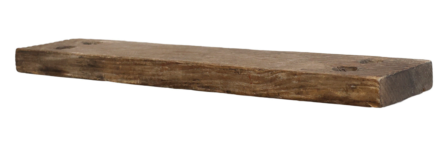 LS-LebenStil Küche Wandregal Holz Braun 50x10cm