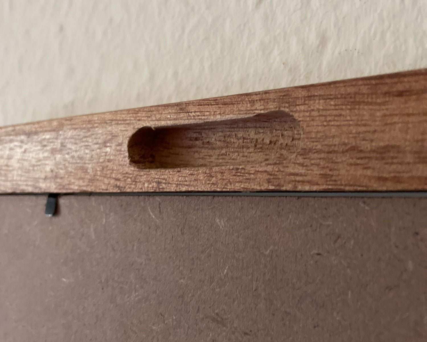 LS-LebenStil Bilderrahmen Fundholz 15x15cm Natur Retro