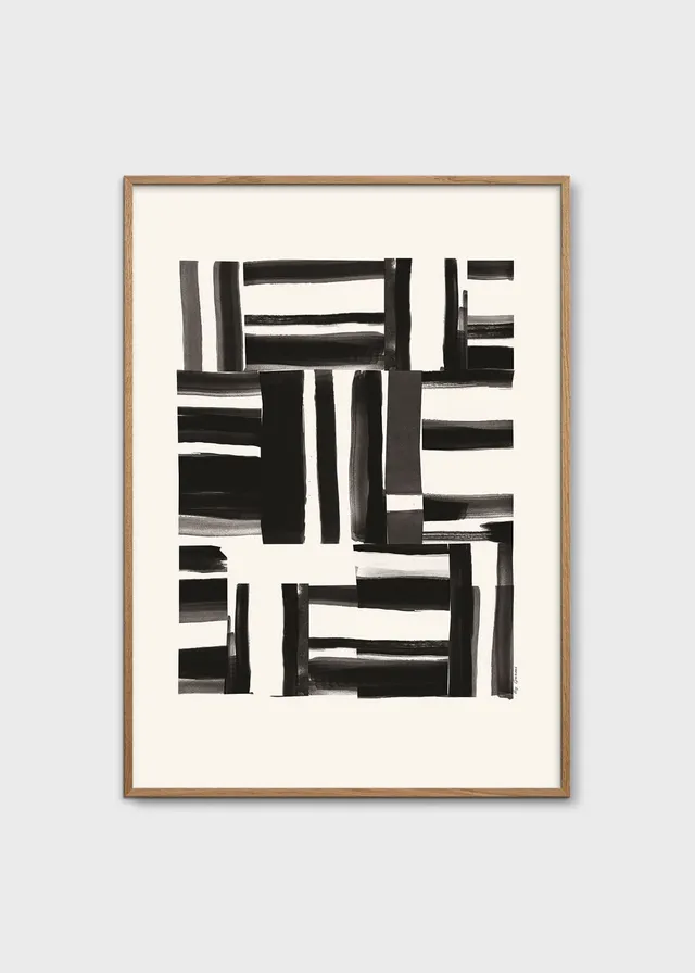 The Poster Club Art Prints Collage 01 Poster 30x40 cm beige