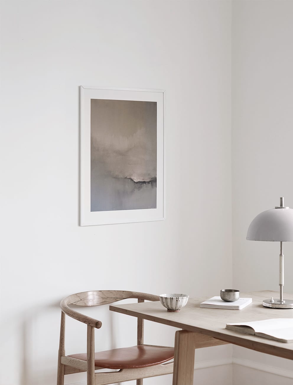 The Poster Club Color Kunstdruck 50x70 cm abstrakt beige