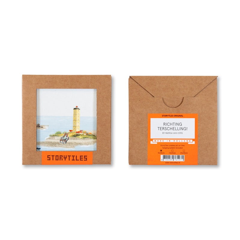 Storytiles Delft Blue Terschelling Fliese 13x13 cm Meer