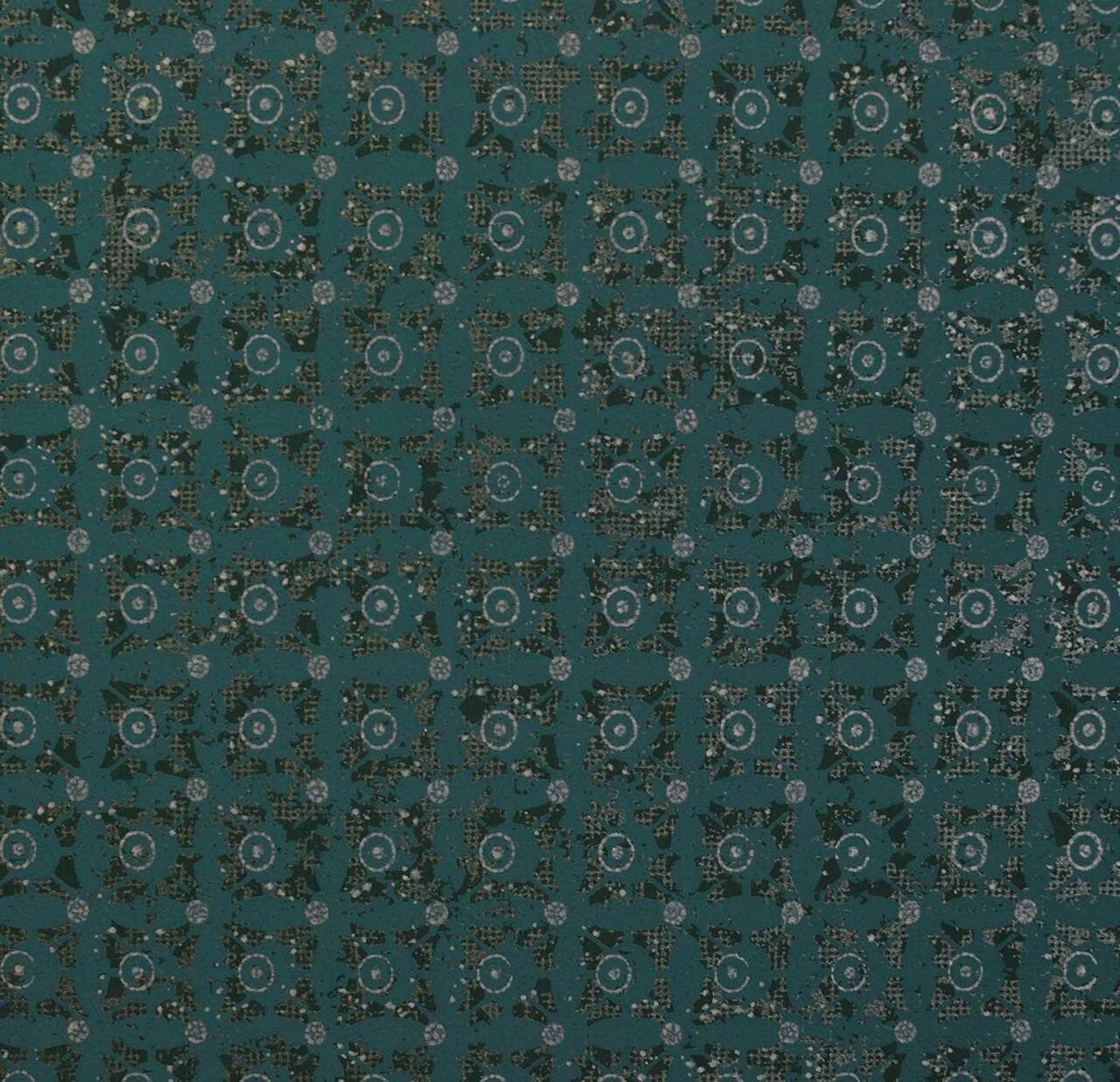 Mineheart Classico Tile Tapete Teal Blau 53cmx10m