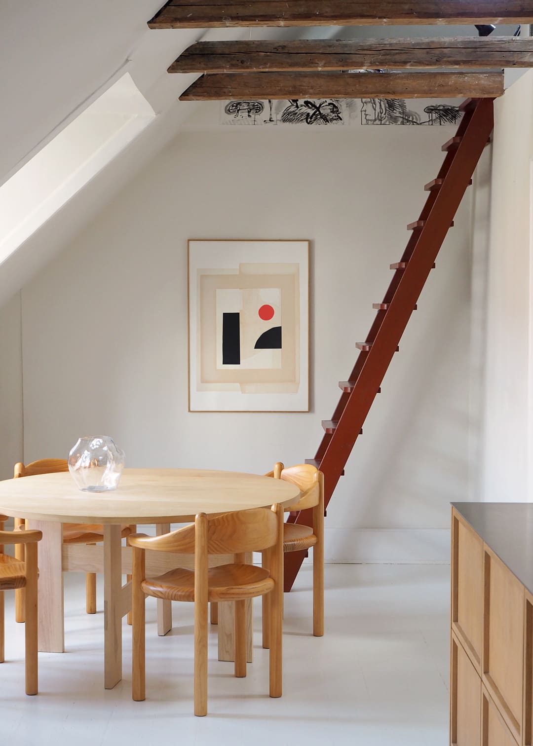 The Poster Club Balance 110 Kunstdruck 30x40 beige abstrakt