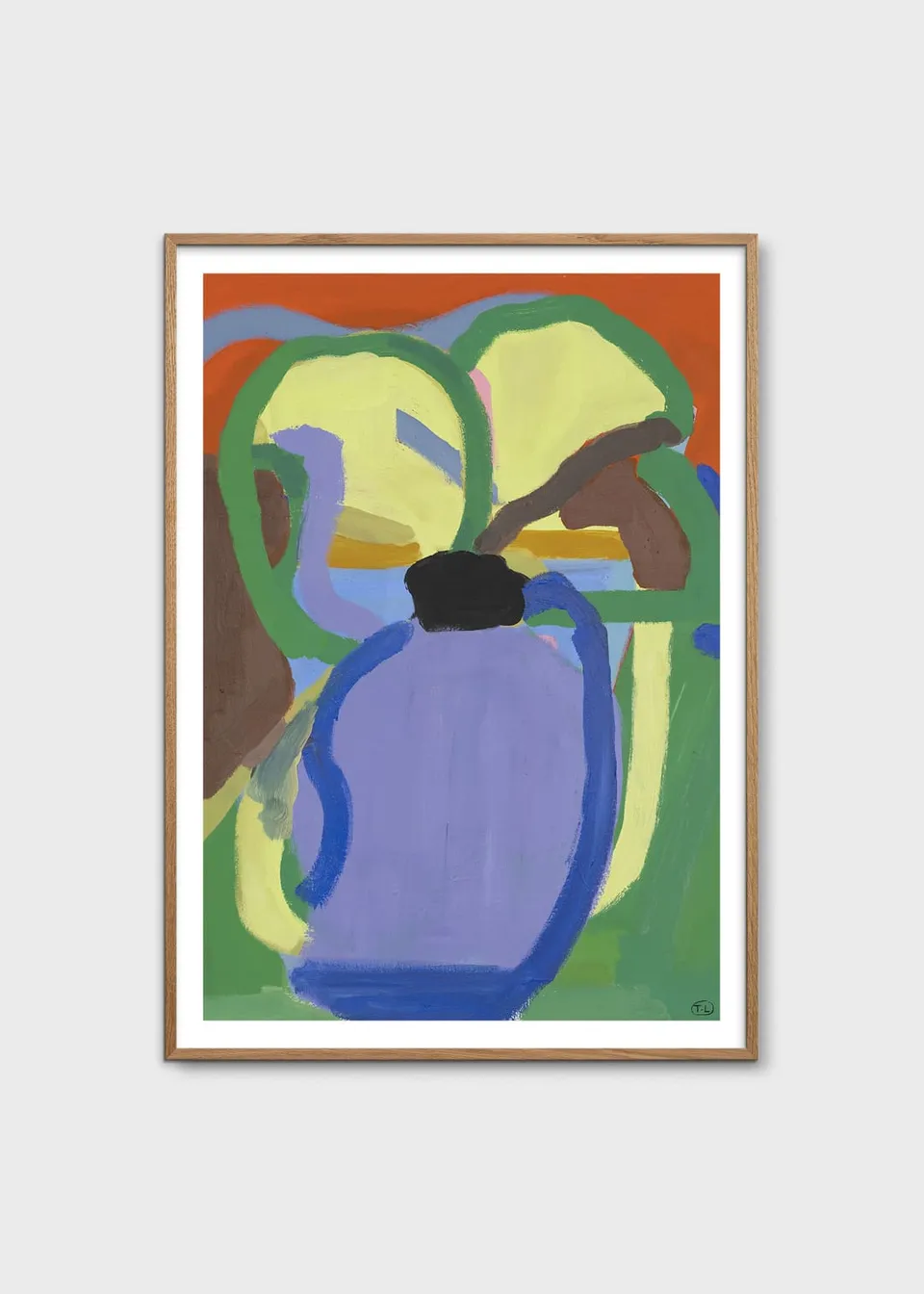 The Poster Club Art Prints Iris Eyes Poster 30x40 cm grün