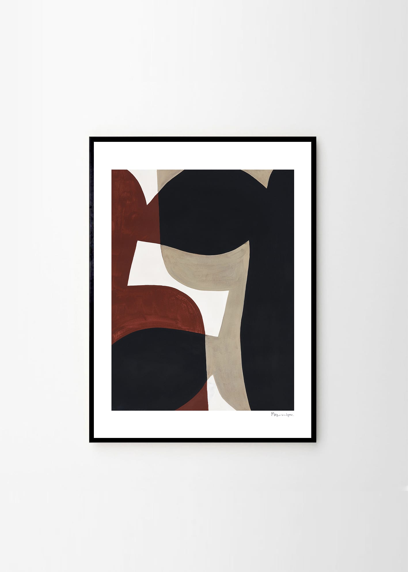 The Poster Club Connected Shapes No 1 Poster 50x70