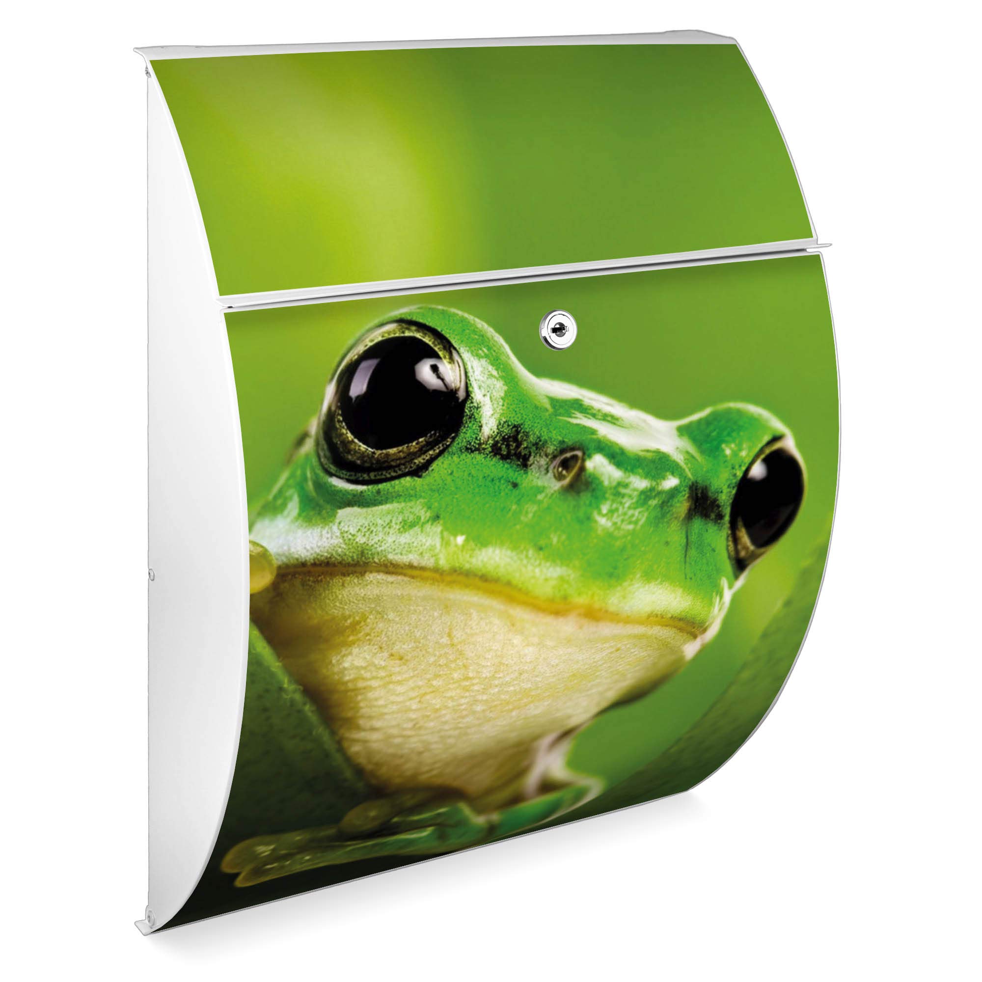 Banjado Riviera Frosch Briefkasten Anthrazit A4
