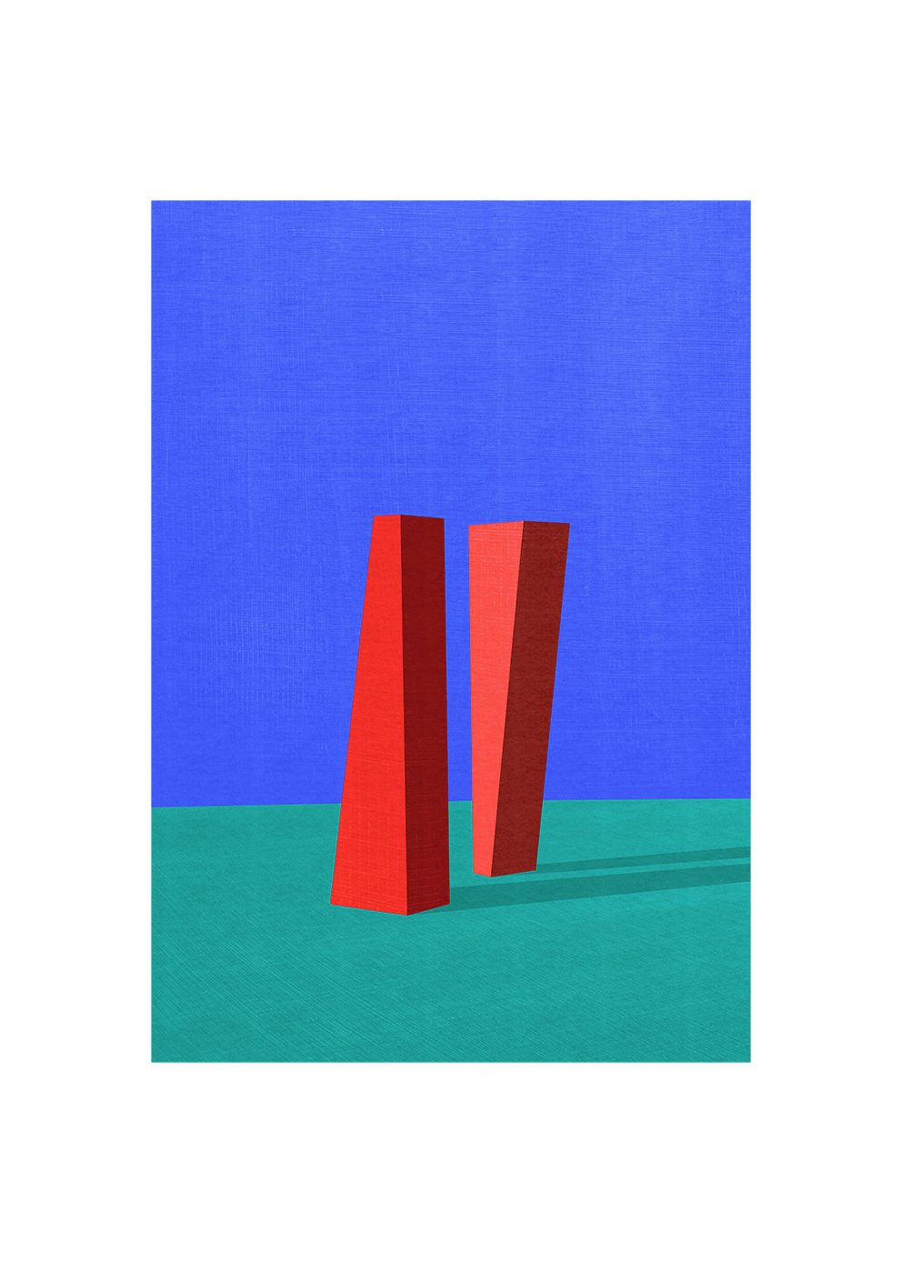 The Poster Club A Pair Kunstdruck 30x40 cm geometrisch