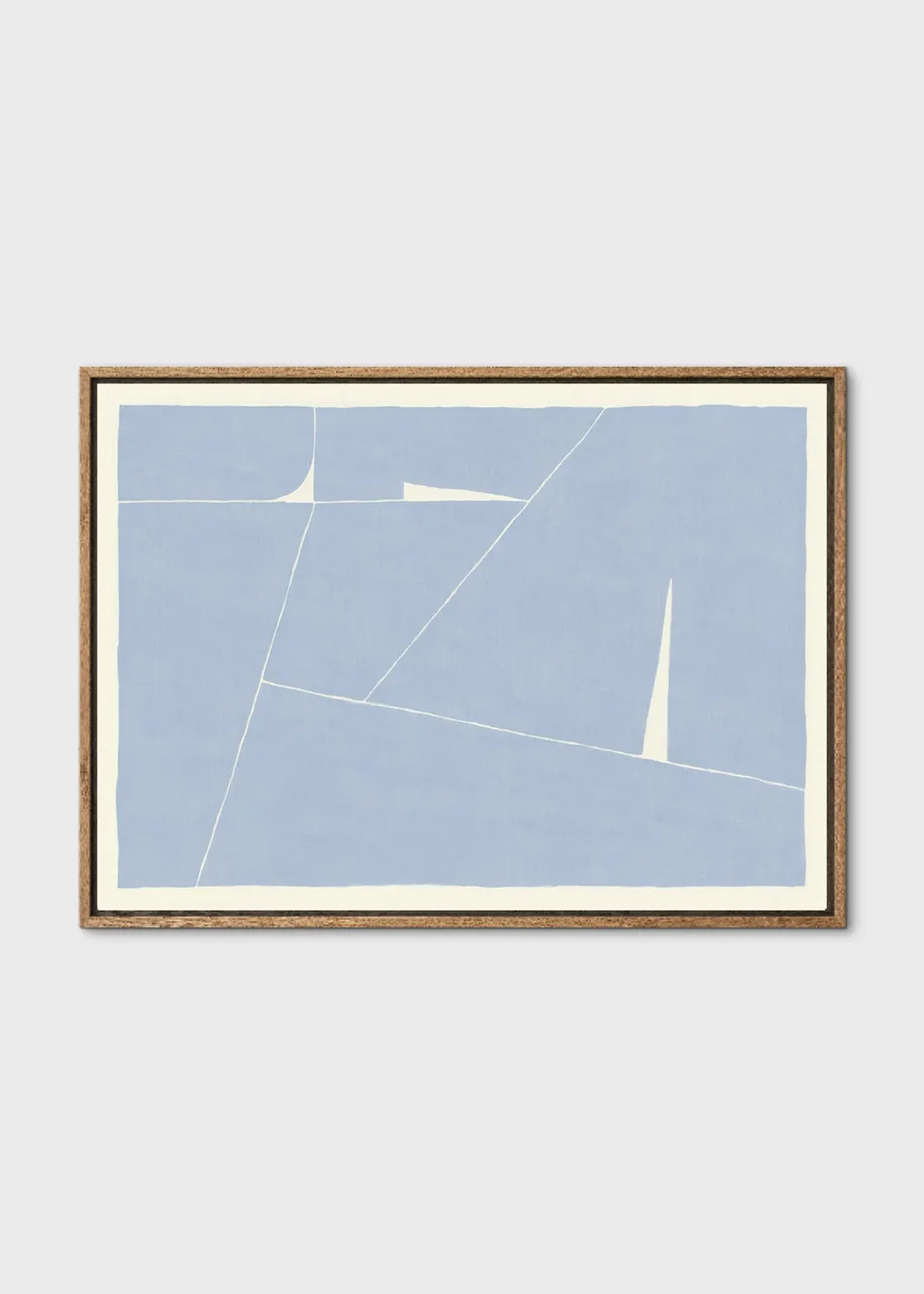 The Poster Club Art Prints 12PM Leinwandbild 50x70 cm beige