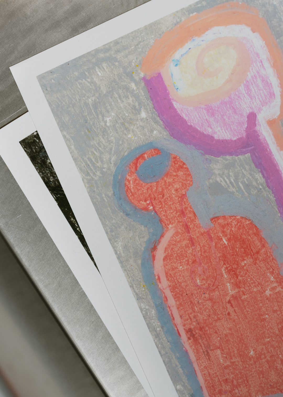 The Poster Club Art Prints Pink Tableware Poster A4 rosa