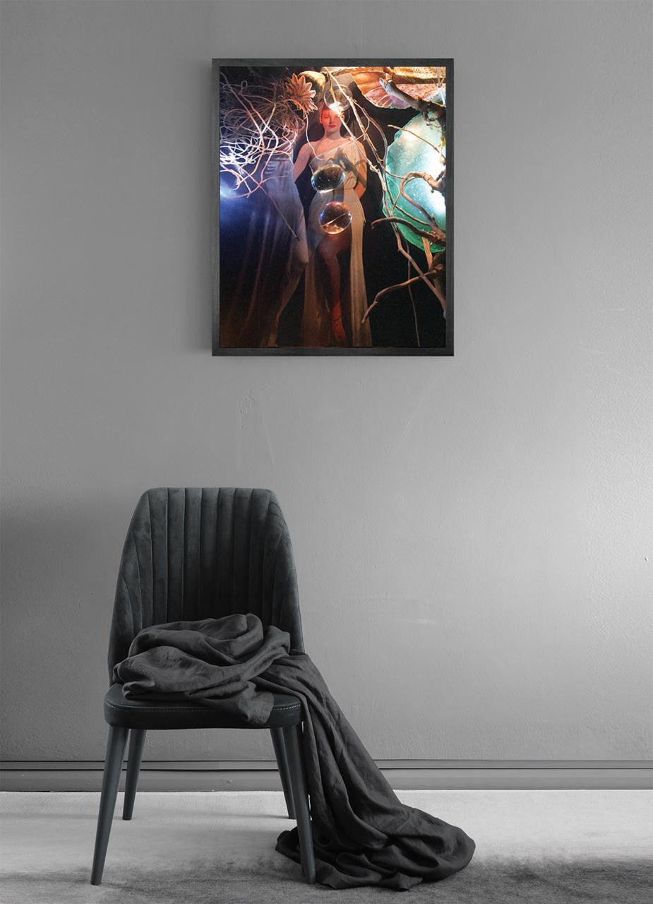 Mineheart The Glamour Wandbild Leinwand 21x30 cm surreal