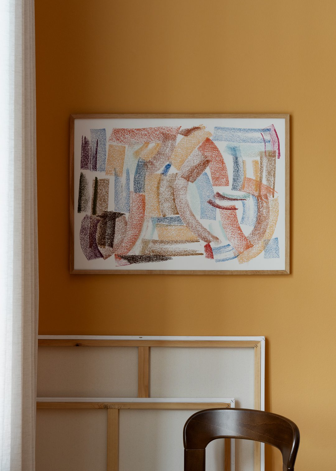 The Poster Club Sunset Poster 30x40 cm blau rot