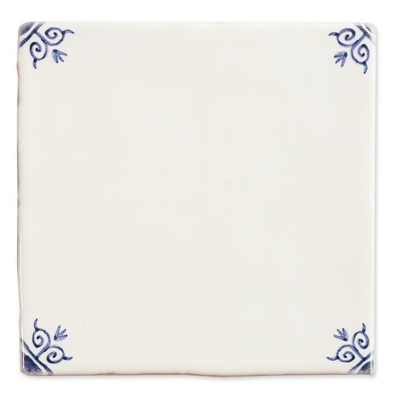 Storytiles Plain Tiles Ossenkopje Fliese 10x10 cm Weiß