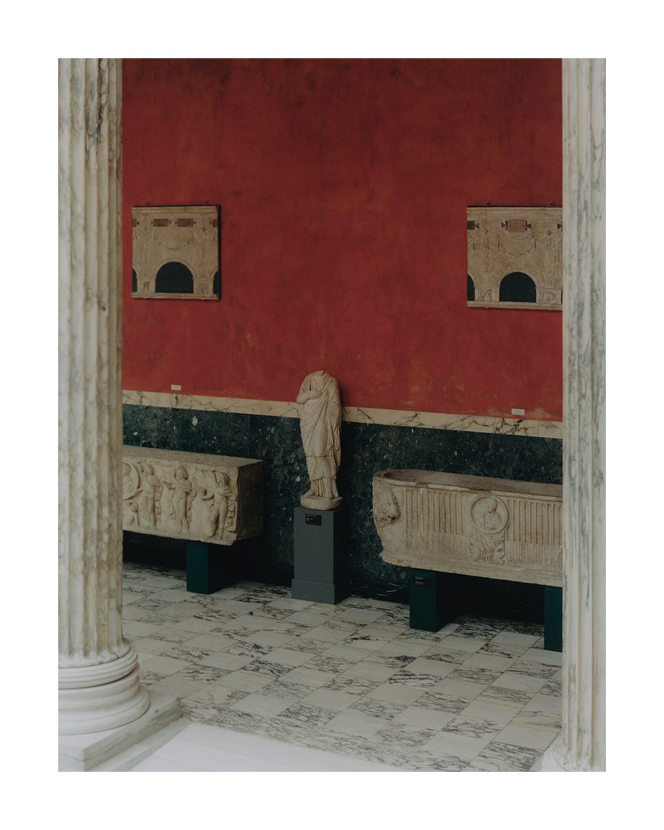 The Poster Club Glyptoteket Fotokunst Poster 40x50 cm rot