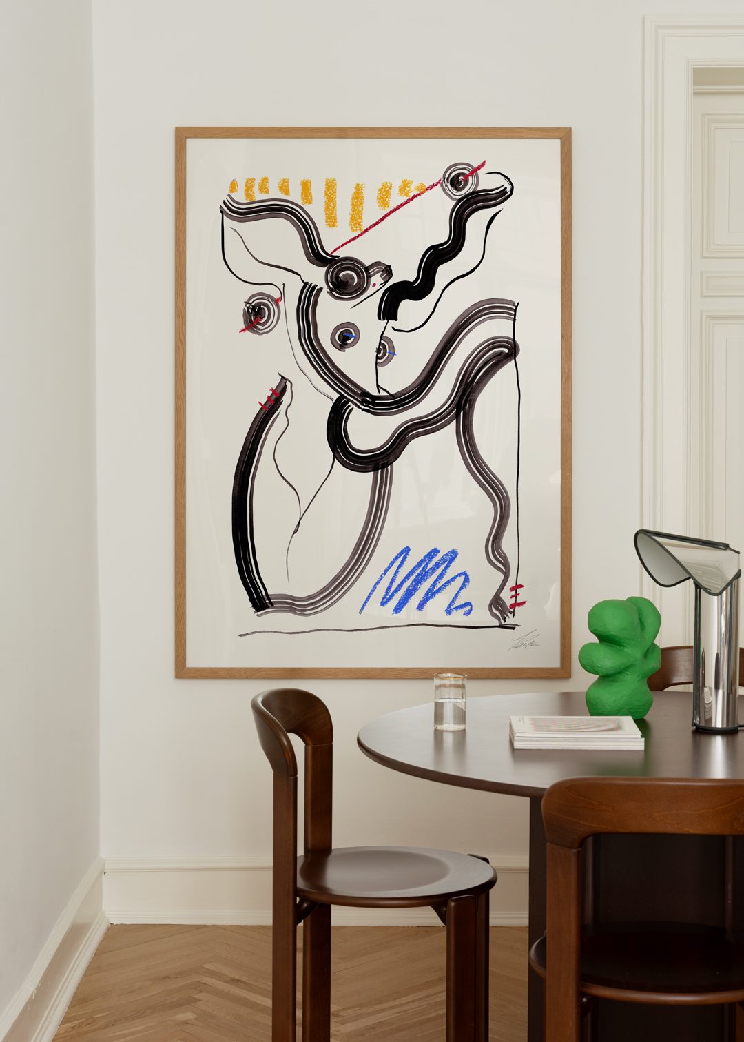 The Poster Club Art Prints Weightlifting Poster 30x40 cm schwarz