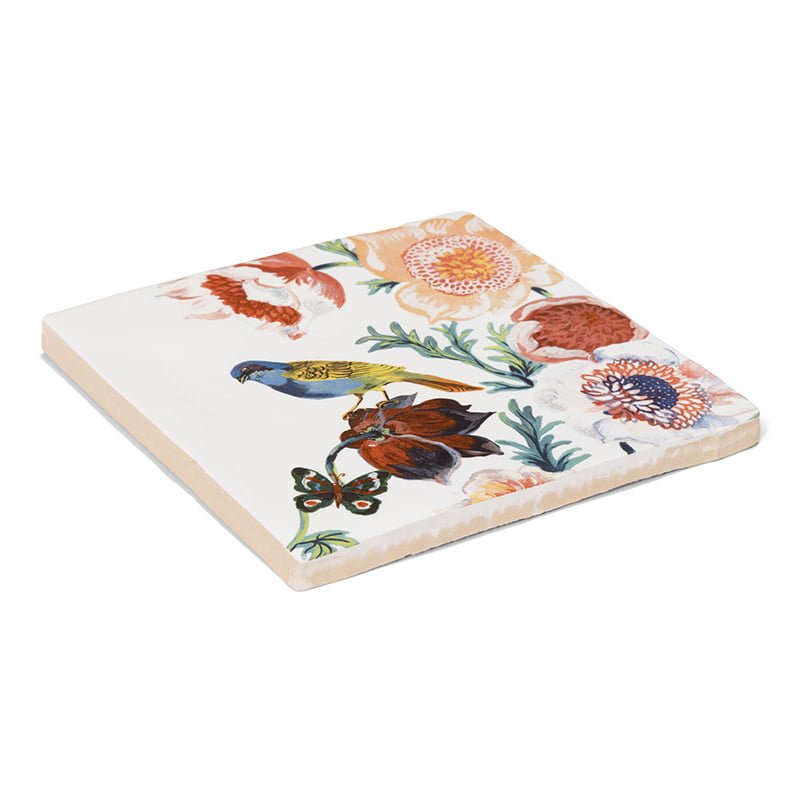 Storytiles Delft blue Feeling floral Wandfliese 10x10 cm Blume