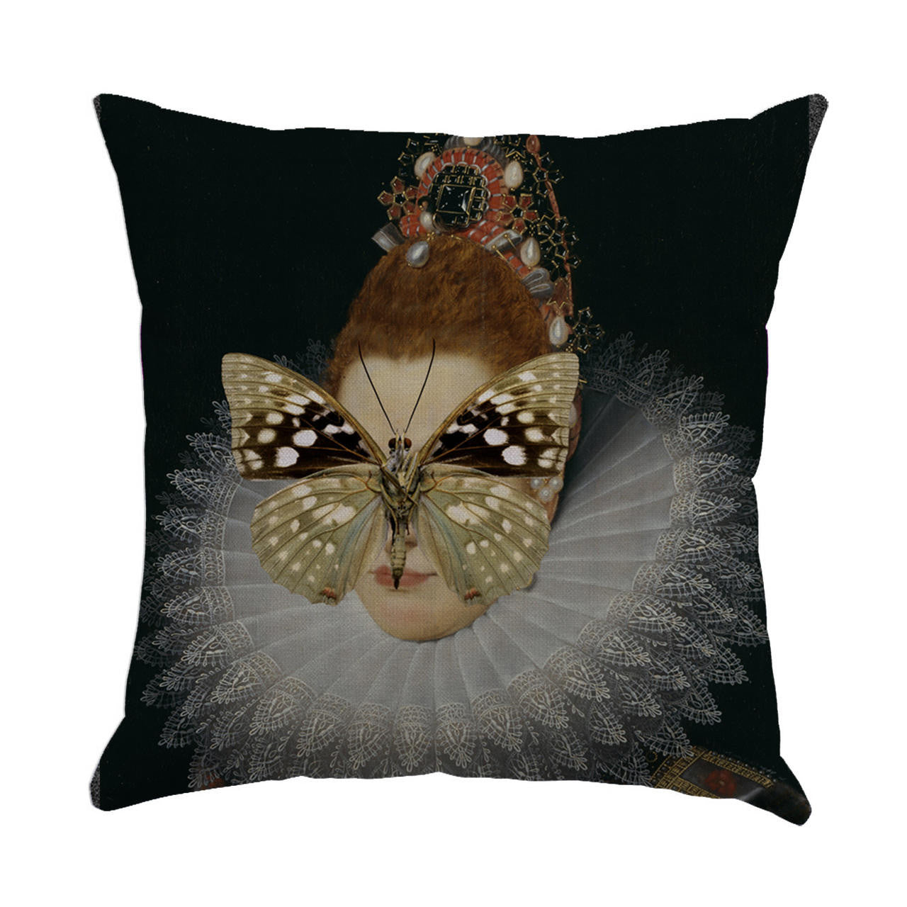 Mineheart Cushions Spotted Butterfly Lady Kissen 46x46cm