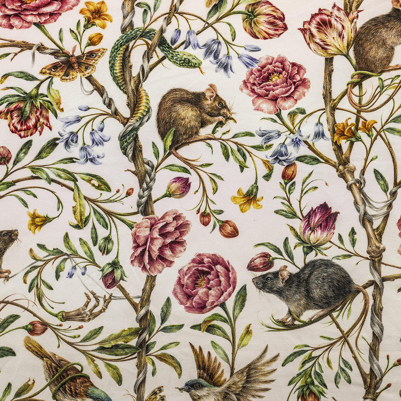 Mineheart Fabrics Back to Nature Stoff Bunt Meterware