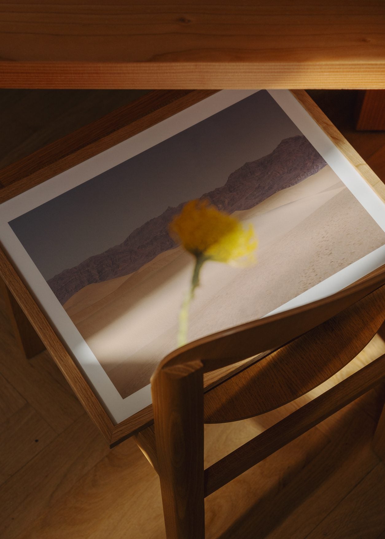 The Poster Club Art Prints Desert Mirage Poster 30x40 beige-blau