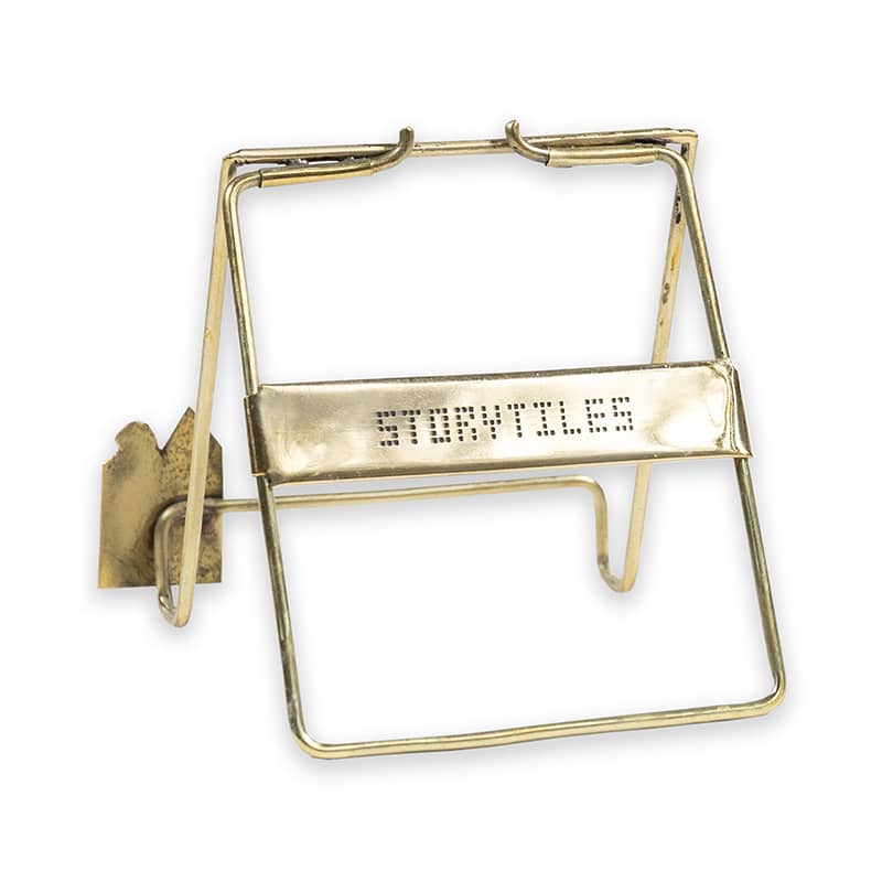 Storytiles Golden Stand House Fliesenständer Gold Metall