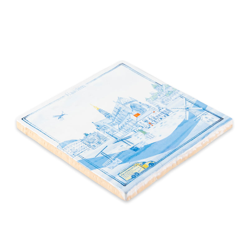 Storytiles Delft Blue Haarlem in n oogopslag Fliese 13x13 cm
