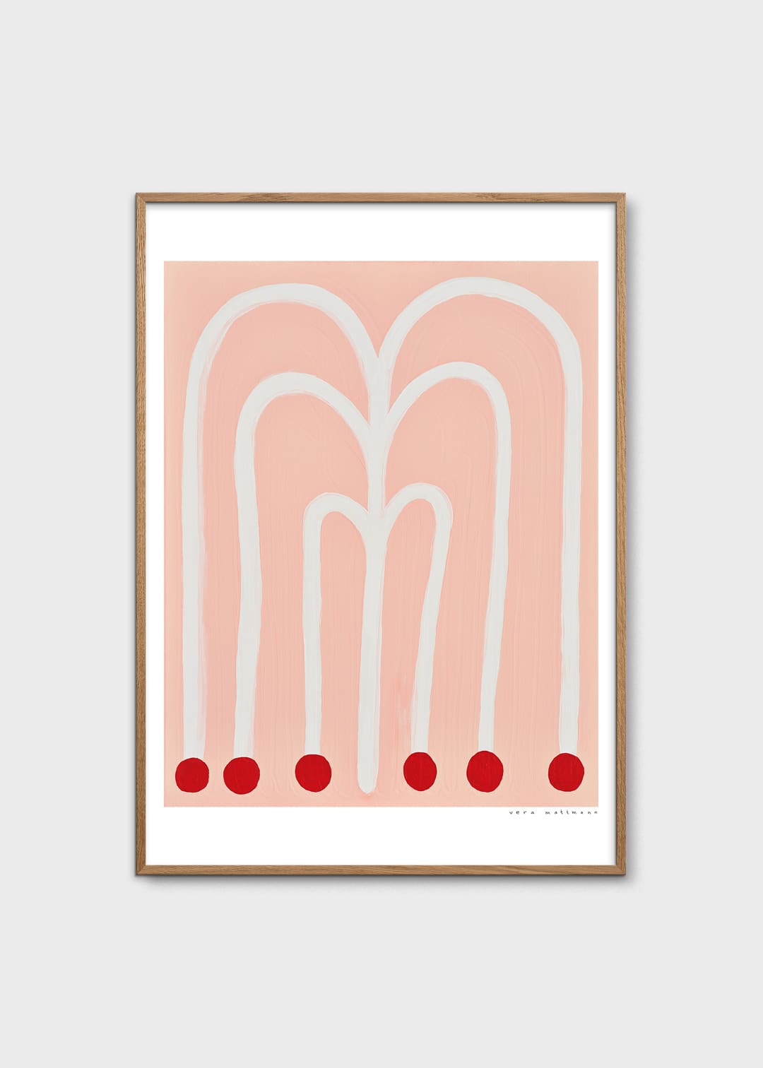 The Poster Club Art Prints Grosse Blume Poster 30x40 cm rosa