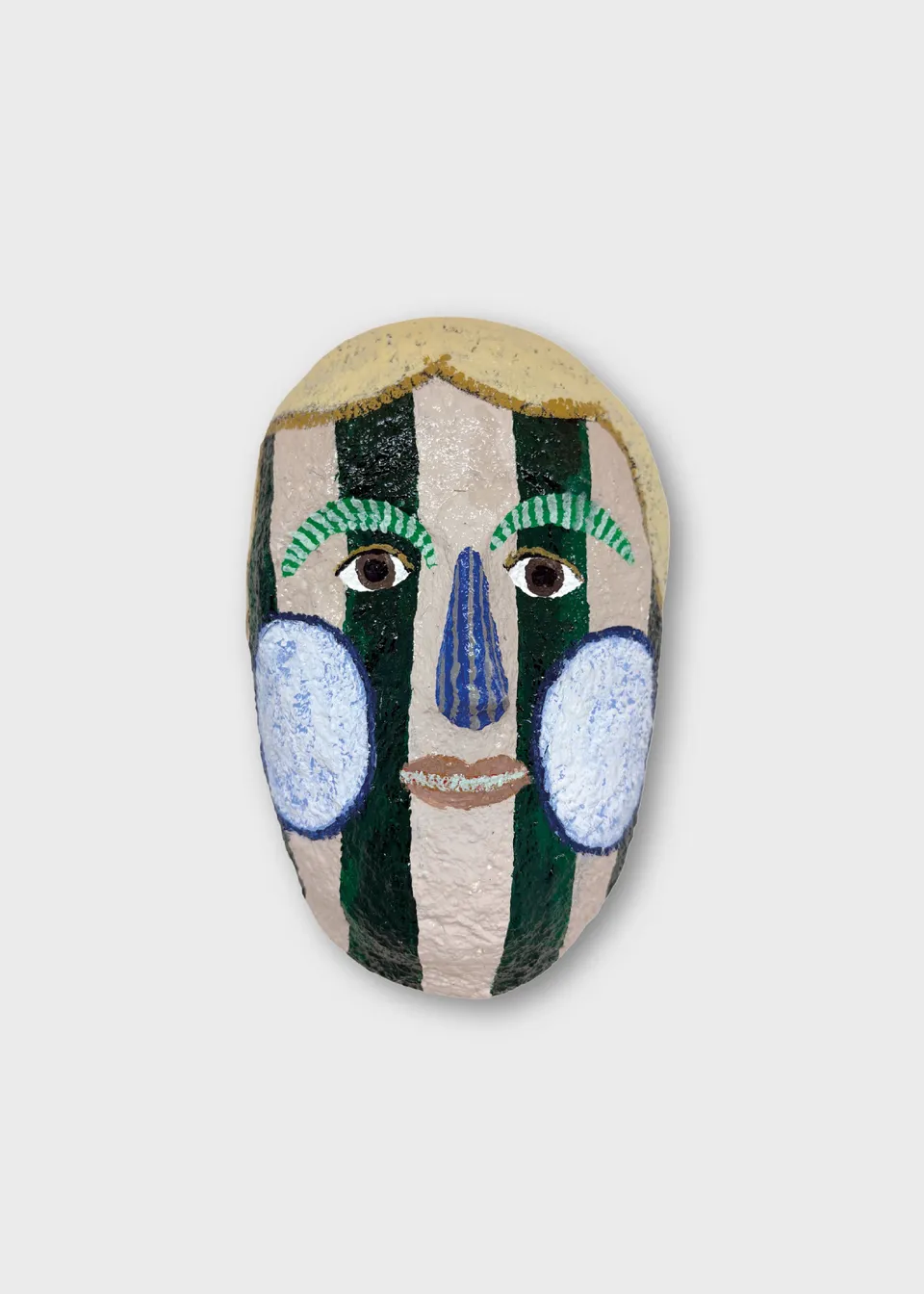 The Poster Club Art Prints Mask No. 271 Wandmaske 13x21cm bunt