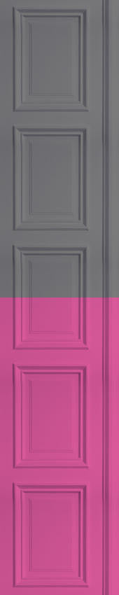 Mineheart Grey Rose Panelling Tapete Grau Rosa A3 Muster Holz